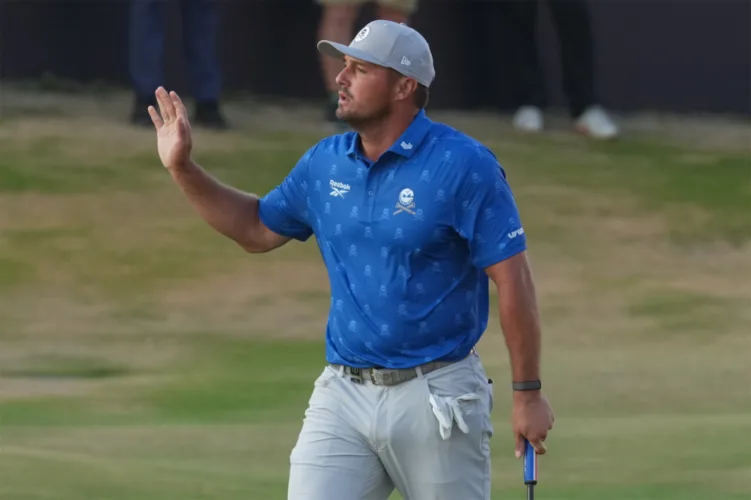 DeChambeau penalized at Open; Herbert, Burns shoot 62s